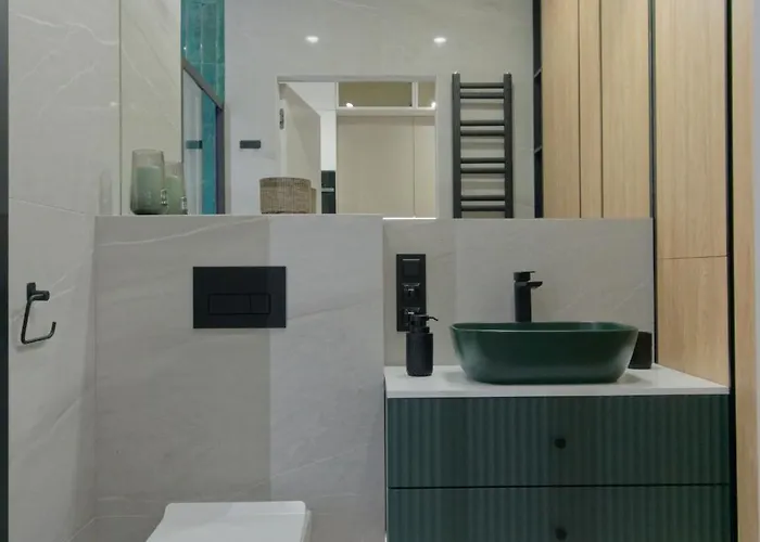 Oasis - Center - Free Parking - Self Check-in Apartmán *